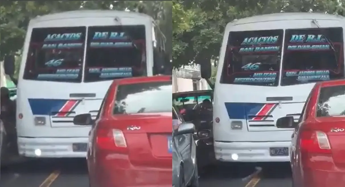 Microb&uacute;s de la ruta 46