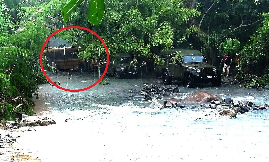 Salvadore&ntilde;os accidentados en Guatemala