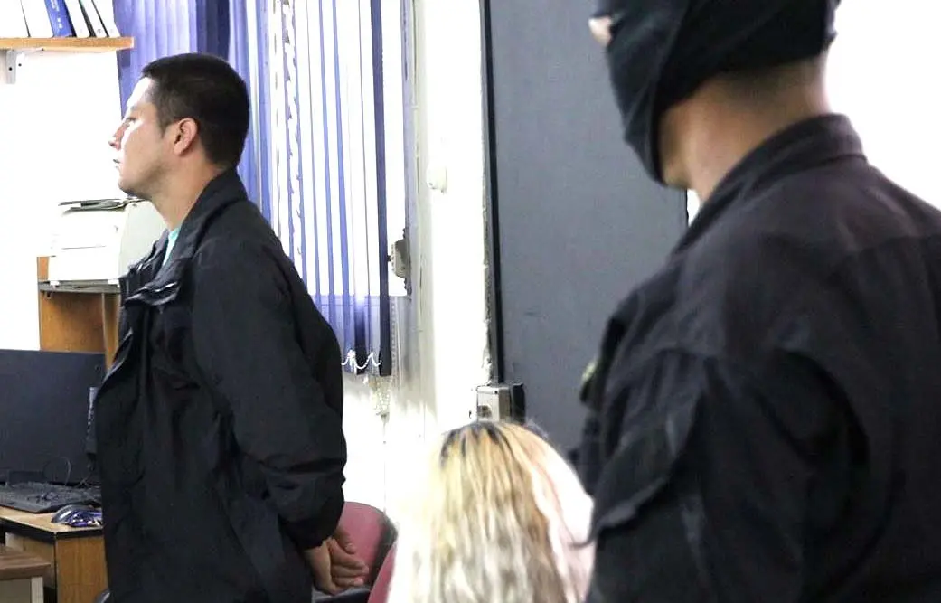 N&eacute;stor Alfonso Mej&iacute;a Coto acusado de matar a la agente Lorena Beatriz Hern&aacute;ndez Quintanilla