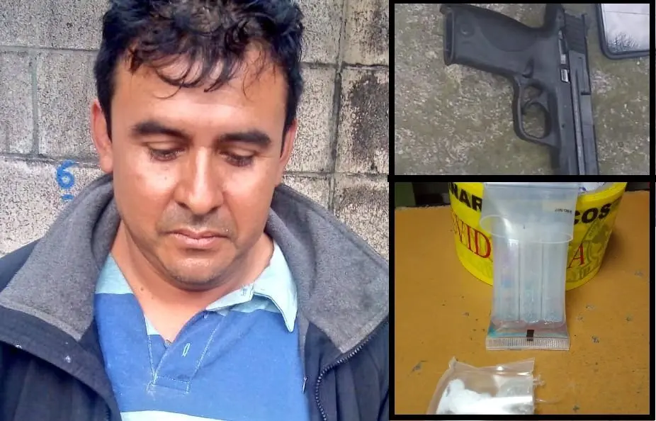 Polic&iacute;a bolo y con droga