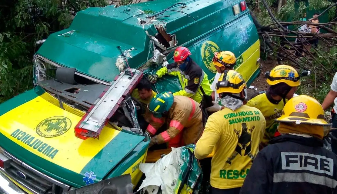 Accidente de ambulancia de Comandos