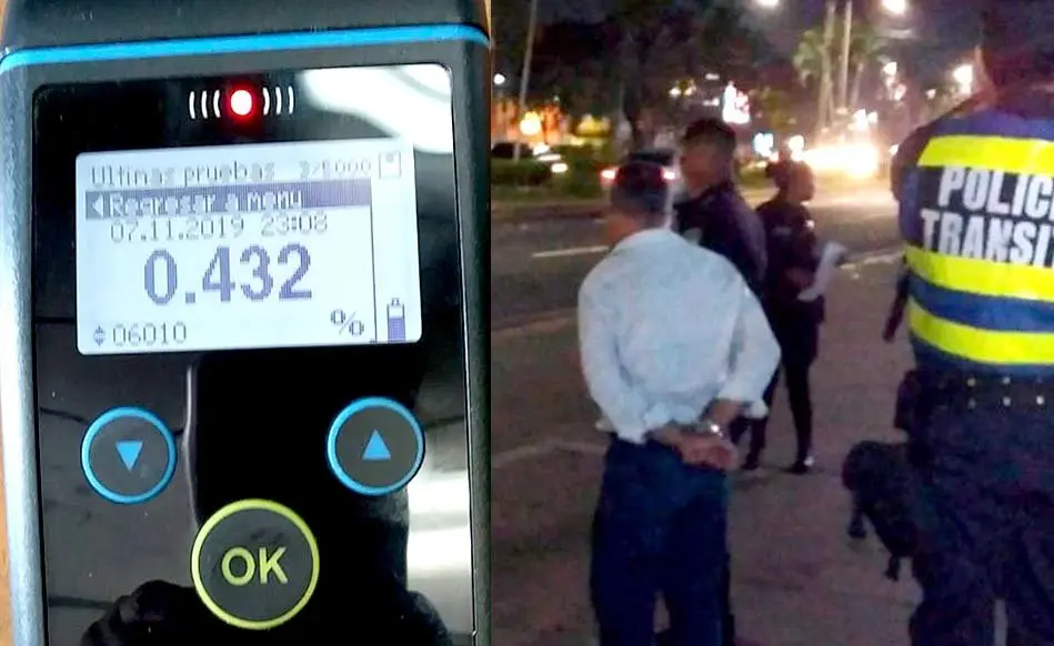 Anciano manejaba ebrio por la capital 4