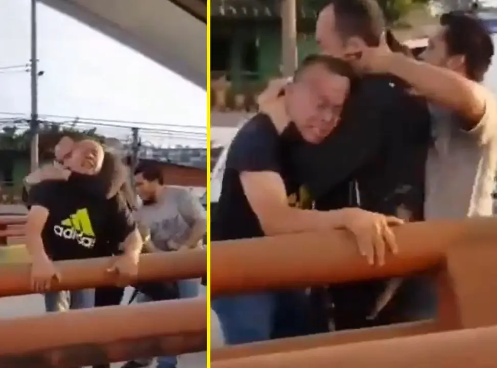 Pleito entre conductores