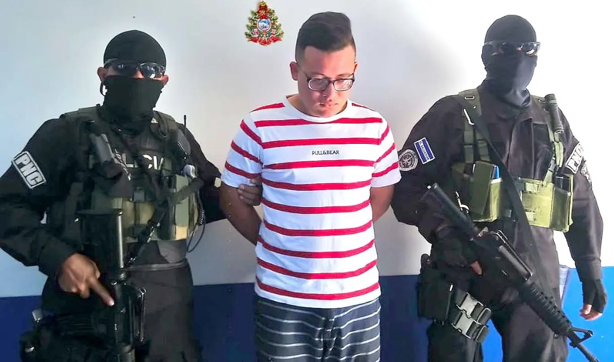 Kevin Alexander Zamora Rivas gatillero de la 18 R en Aguilares