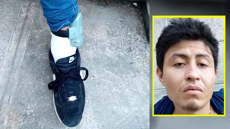 Pr&oacute;fugo y con brazalete detenido en San Salvador 3