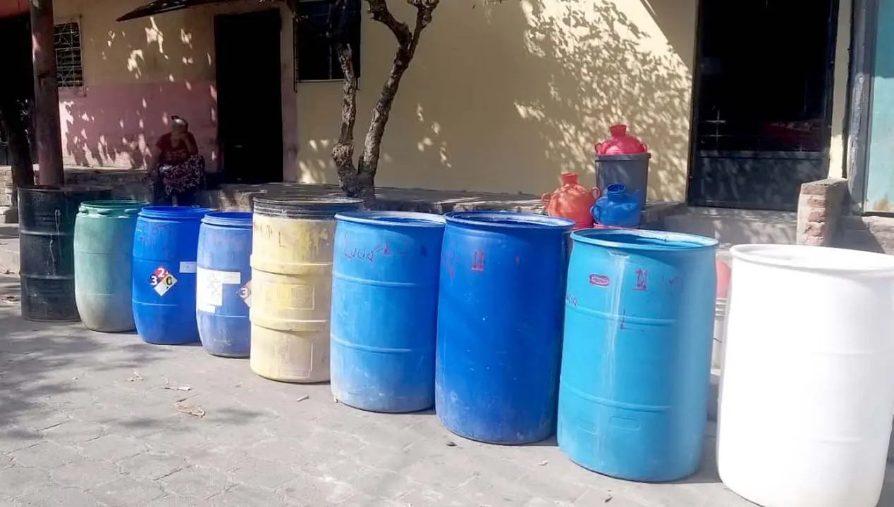 Sin agua en Soyapango 1