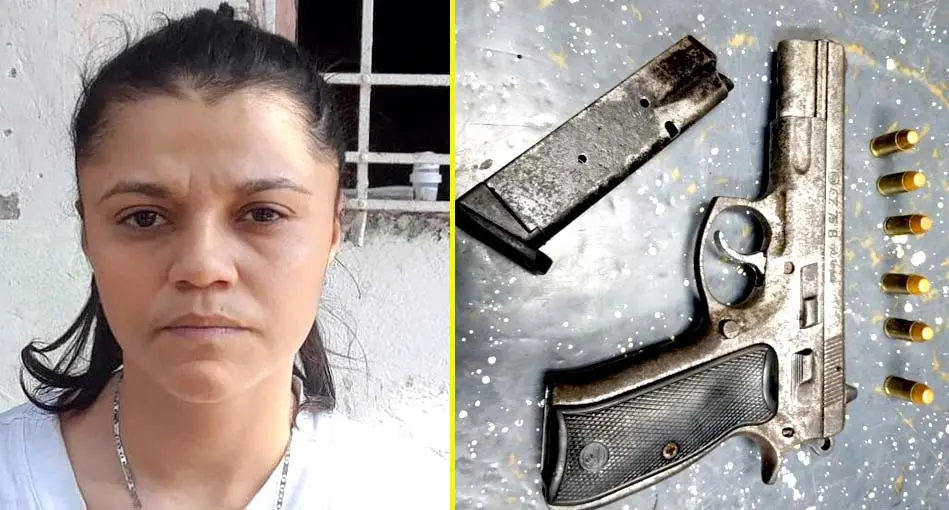 Sara Elizabeth Polanco de V&aacute;squez pistolera de Ciudad Delgado 4