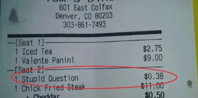 Preguntas est&uacute;pidas