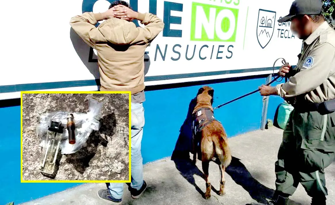 Capturan a drogadicto en el cafetal&oacute;n 4