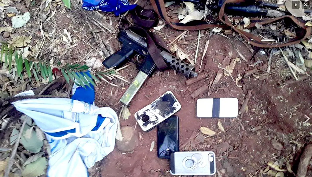 Decomisan armas a pandilleros en La Uni&oacute;n 2