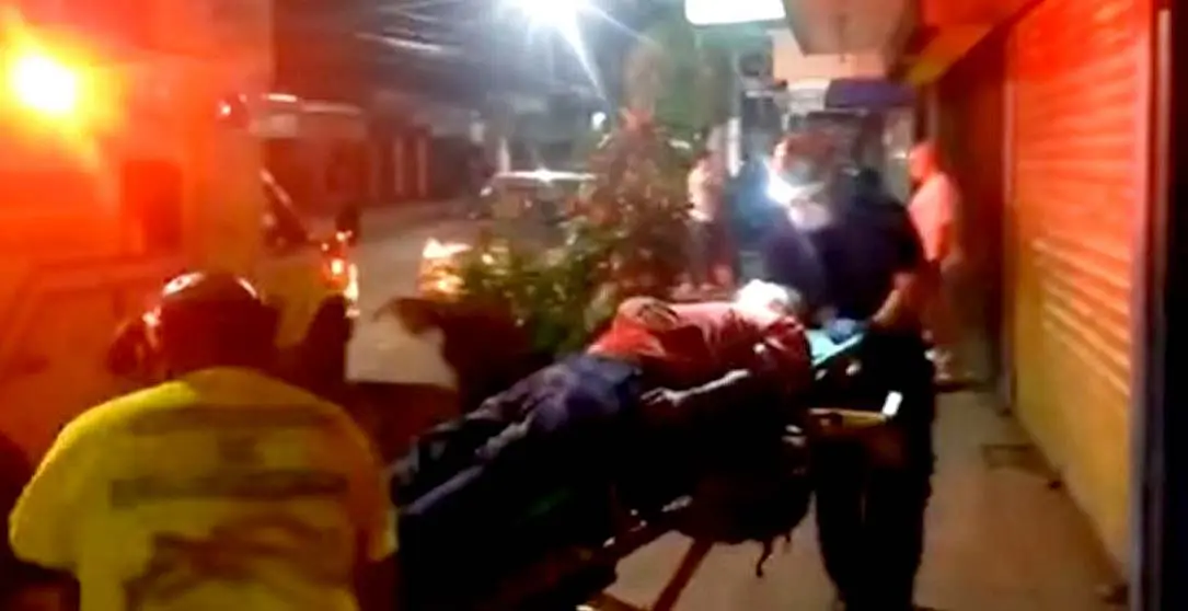 Golpeado en Soyapango 2