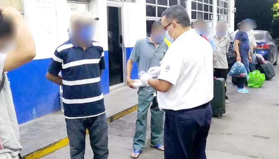 Retenciones en fronteras Migraci&oacute;n