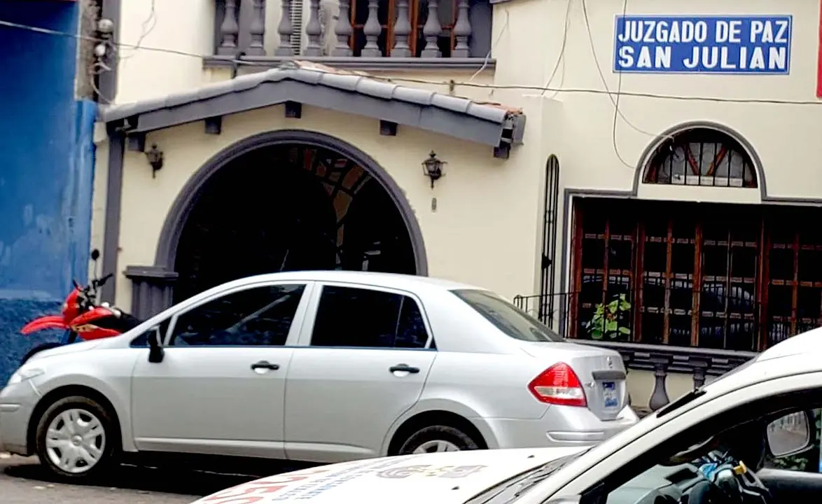 Juzgado de Paz de San Juli&aacute;n Sonsonate