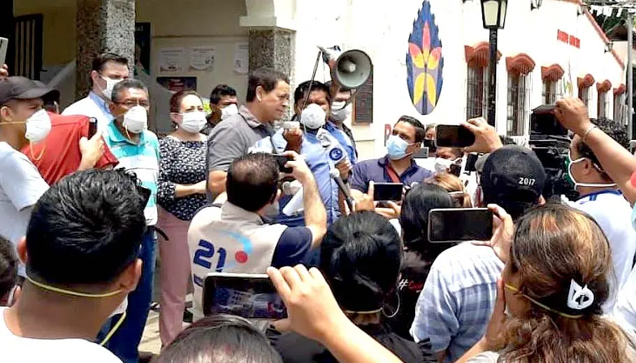 Alcalde de Panchimalco Mario Mel&eacute;ndez 3