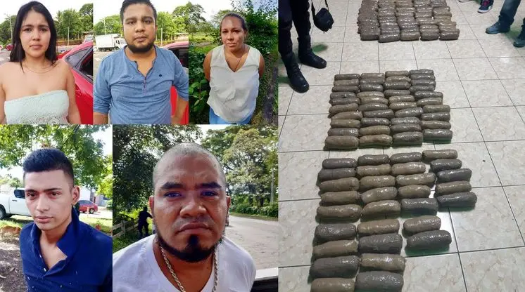 Pandilleros MS en Moncagua