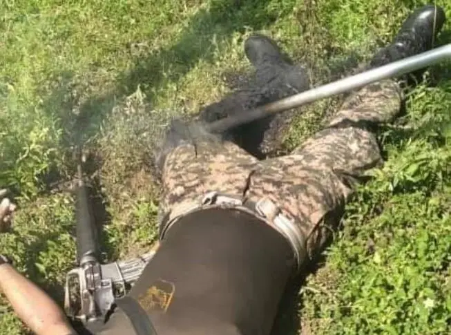 Militar electrocutado