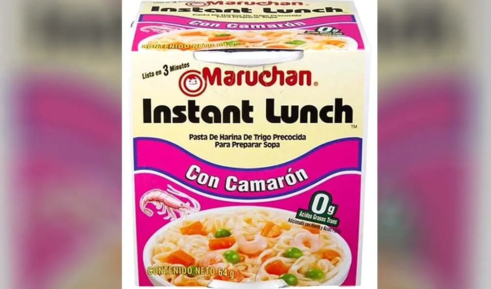 Sopas Maruchan imagen tomada de El Universal 2