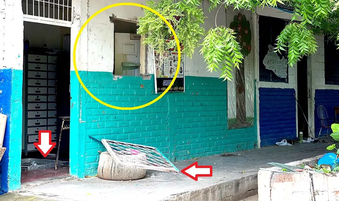 Centro Escolar San Francisco en San Miguel Foto tomada de Noticiero TVM 2