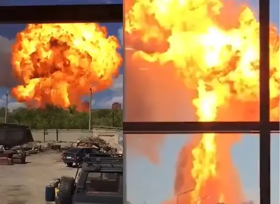 Explosi&oacute;n Rusia