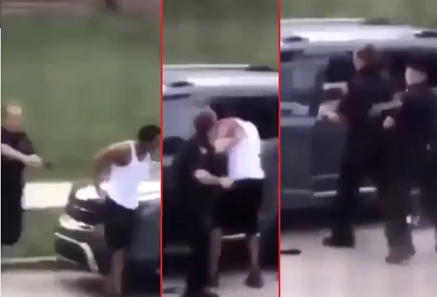 Negro baleado por polic&iacute;as 1