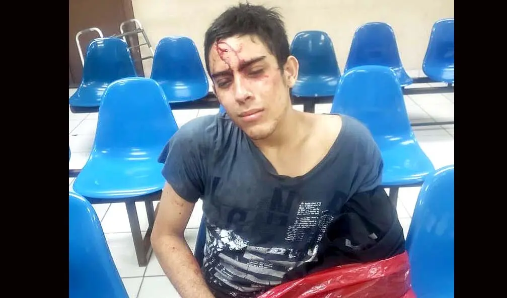 Fuga de reo en la unidad de Salud de Zacatecoluca Foto tomada de Virole&ntilde;o Noticias