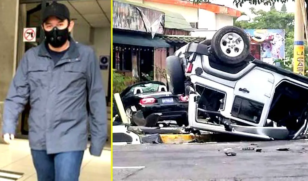 Diputado Maga&ntilde;a se realiza pruebas toxicol&oacute;gicas en juzgados de Ahuachap&aacute;n Foto tomada de Alex Pineda 3