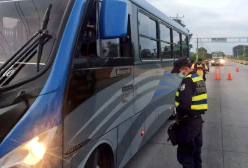 Rutas multadas en occidente