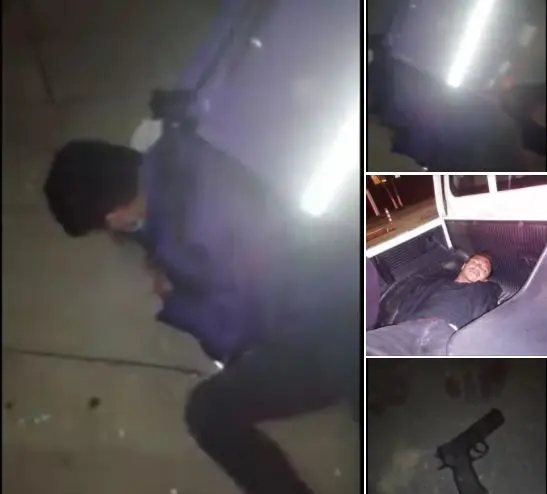 Ladr&oacute;n sometido en Santa Elena