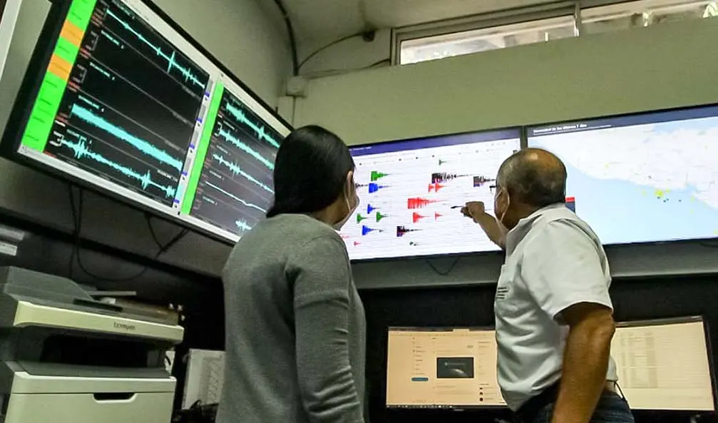 Sismos en Santa Tecla imagen tomada de protecci&oacute;n Civil 2