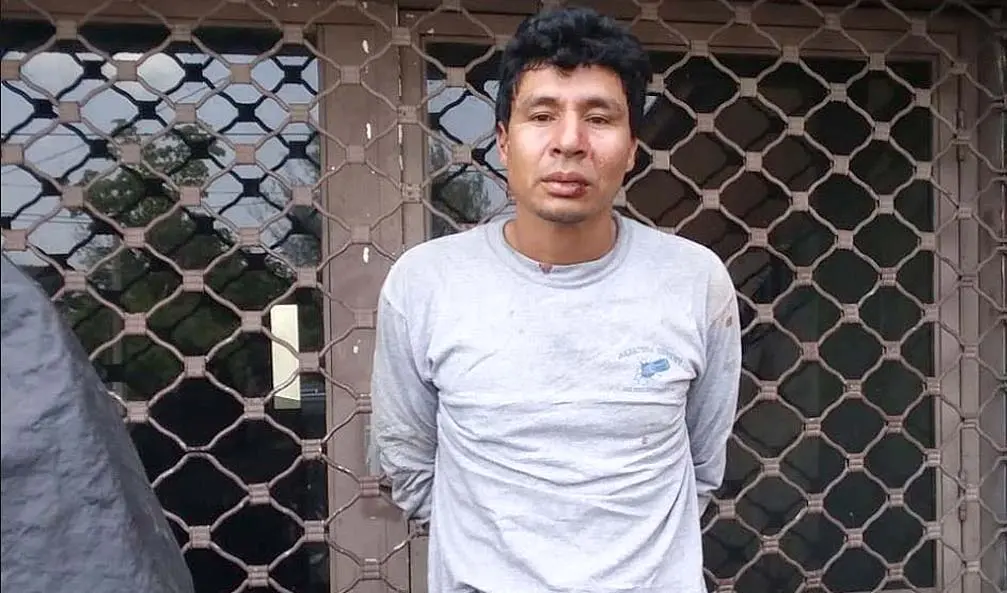 Julio Elmer Rivas Monterrosa condenado por apu&ntilde;alar a su expareja Foto tomada de la PNC