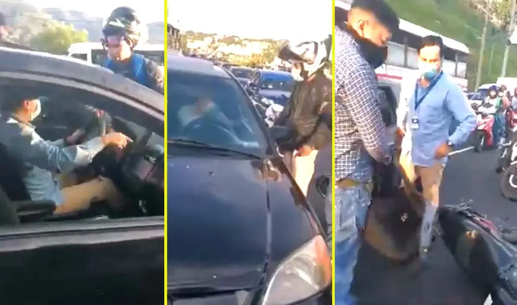 Impiden a motorista que siga la marcha en buevar del Ej&eacute;rcito 5