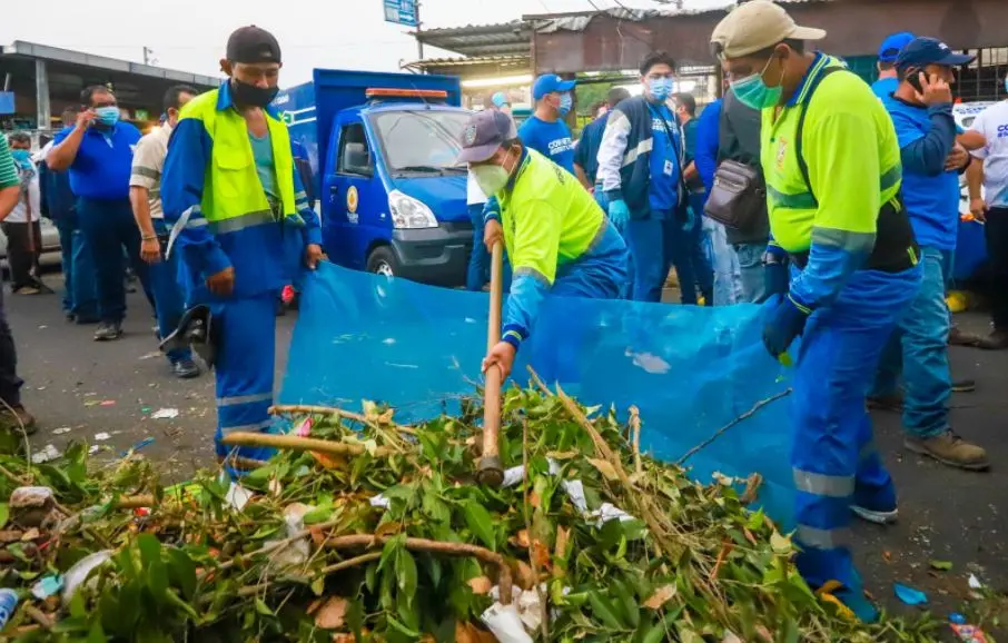 550 toneladas de basura
