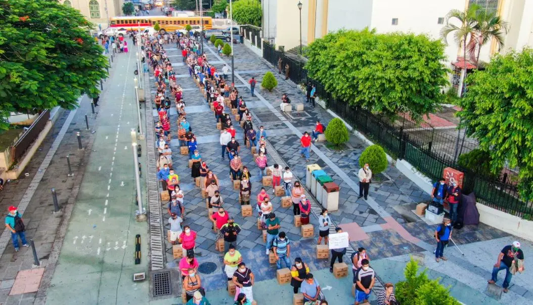 Paquetes a vendedores del Centro Hist&oacute;rico