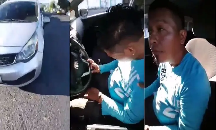 Se durmi&oacute; en el carro