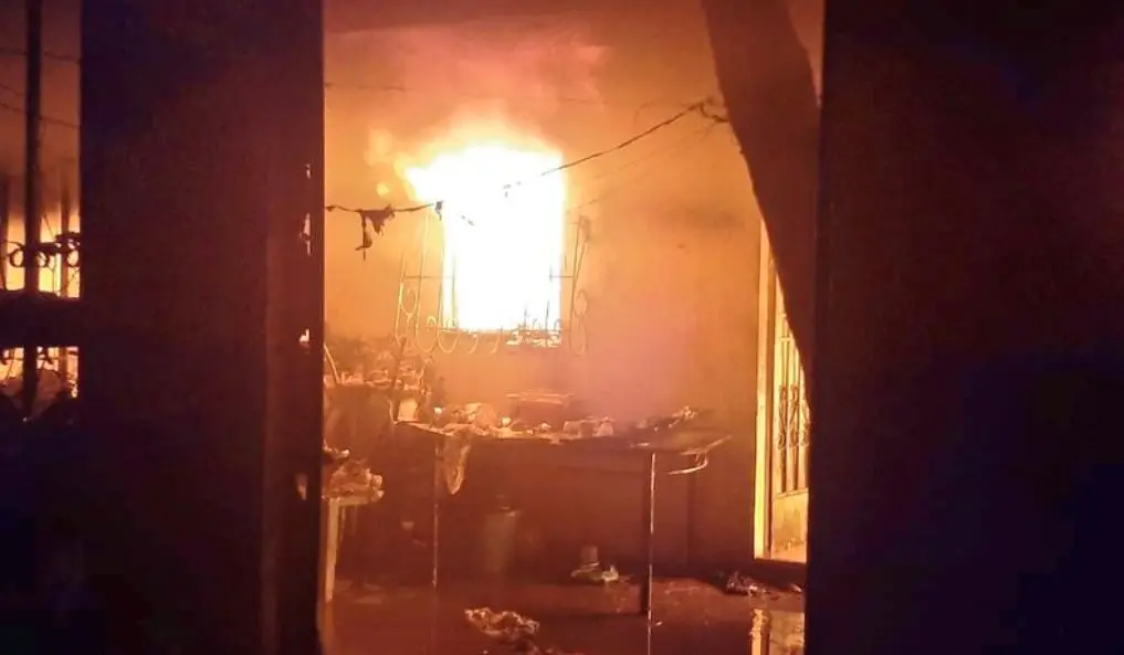Incendio en Metap&aacute;n