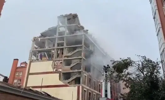 Explosi&oacute;n en Madrid