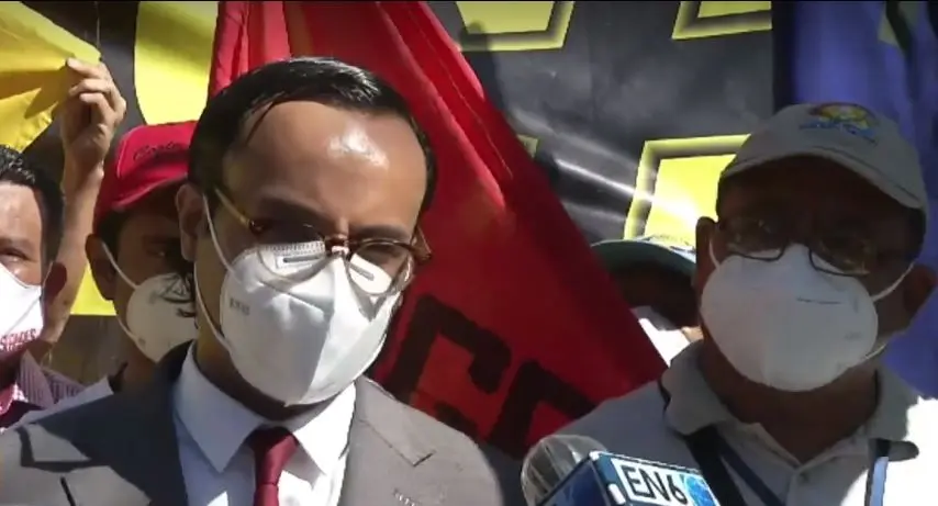 Sindicalistas y las pensiones