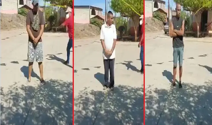 Azotados en M&eacute;xico por no andar mascarilla