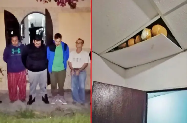 Droga en cielo falso