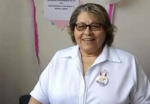 Jefa de enfermer&iacute;a del ISSS Santa Ana