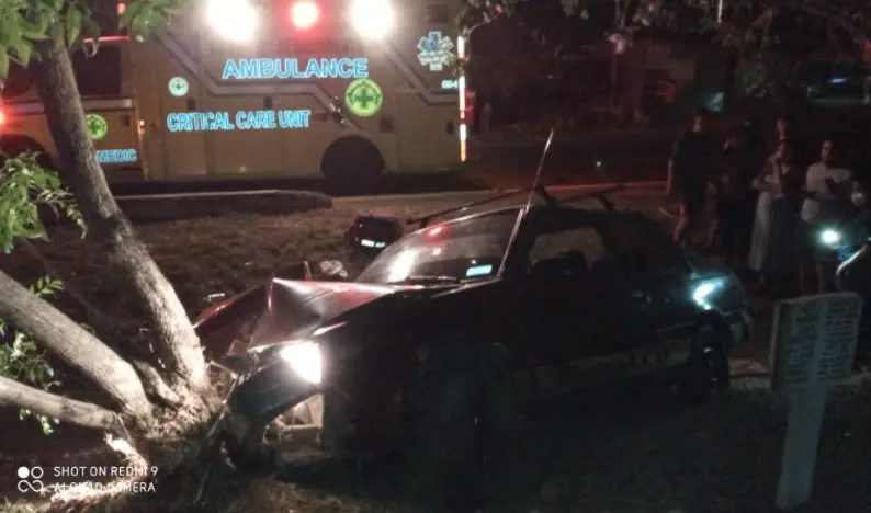 Muere al estrellarse contra un &aacute;rbol