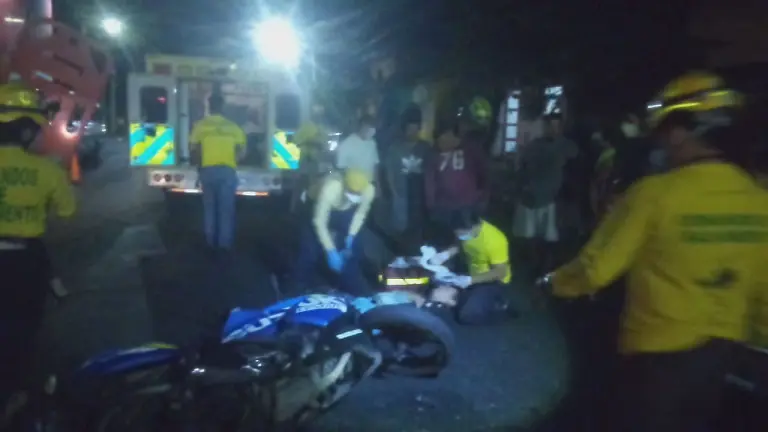 Accidente calle Concepci&oacute;n