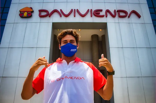 Banco Davivienda apoya al Surfista Brayan P&eacute;rez
(Photo/Salvador Melendez)