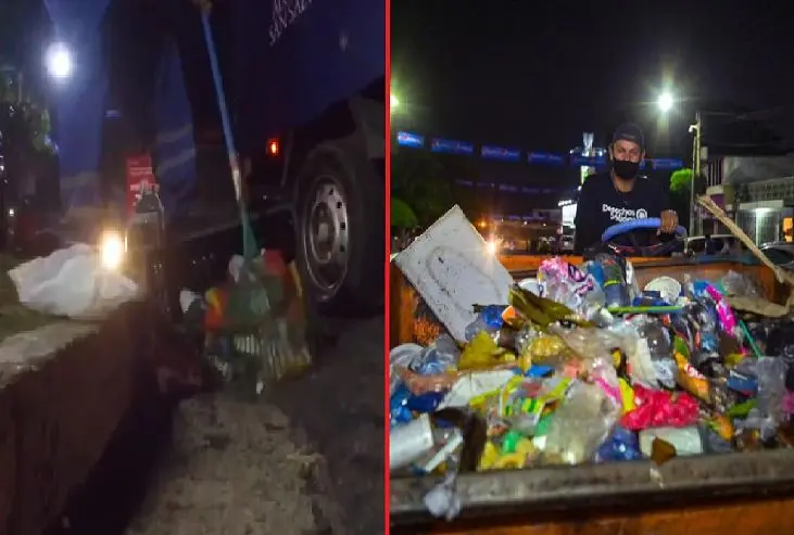 Basura en El Cuscatl&aacute;n