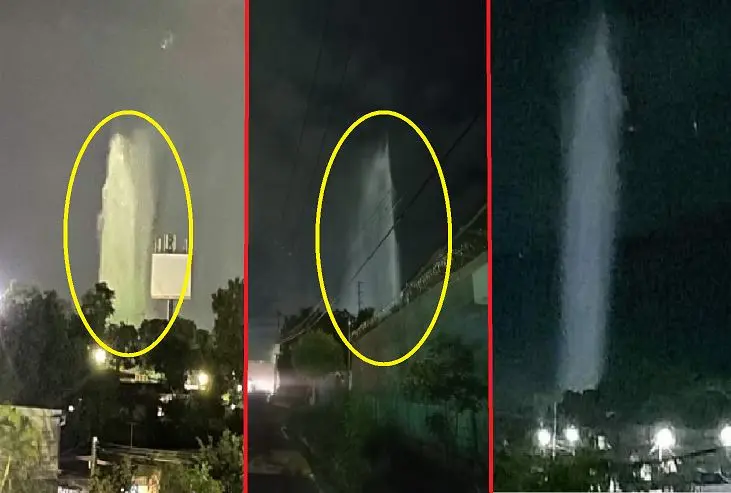 Fuga de agua en San Ram&oacute;n