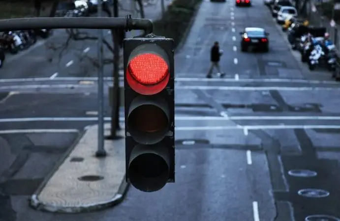 Sem&aacute;foro en China