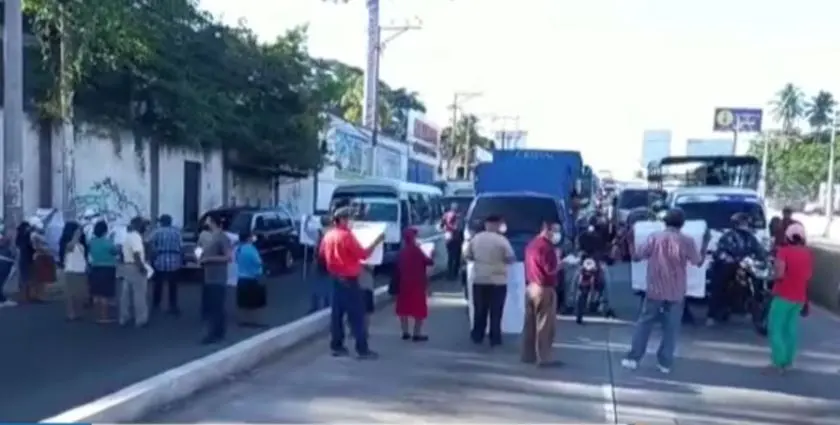 Protestas en la Troncal del Norte