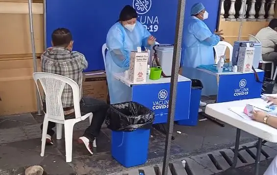Vacuna en Centro Hist&oacute;rico