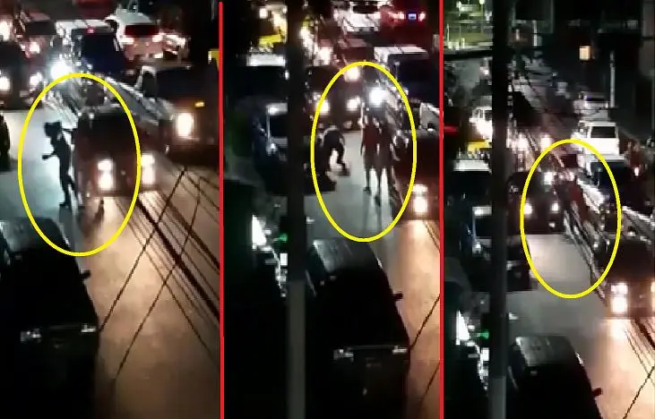 Pu&ntilde;etazos y patadas