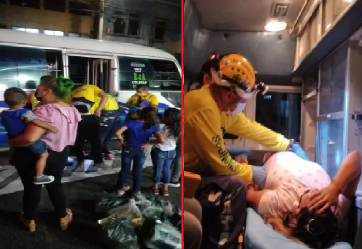 Mujer se cay&oacute; de la ruta 4